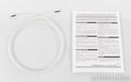 Synergistic Research Analog Phase II RCA Cables; 1m Pair; Grounding Wire