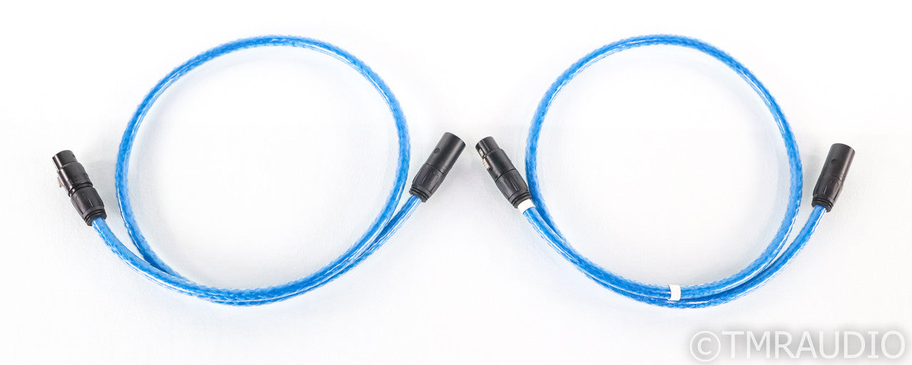 StraightWire Rhapsody XLR Cables; 1m Pair Balanced Interconnects