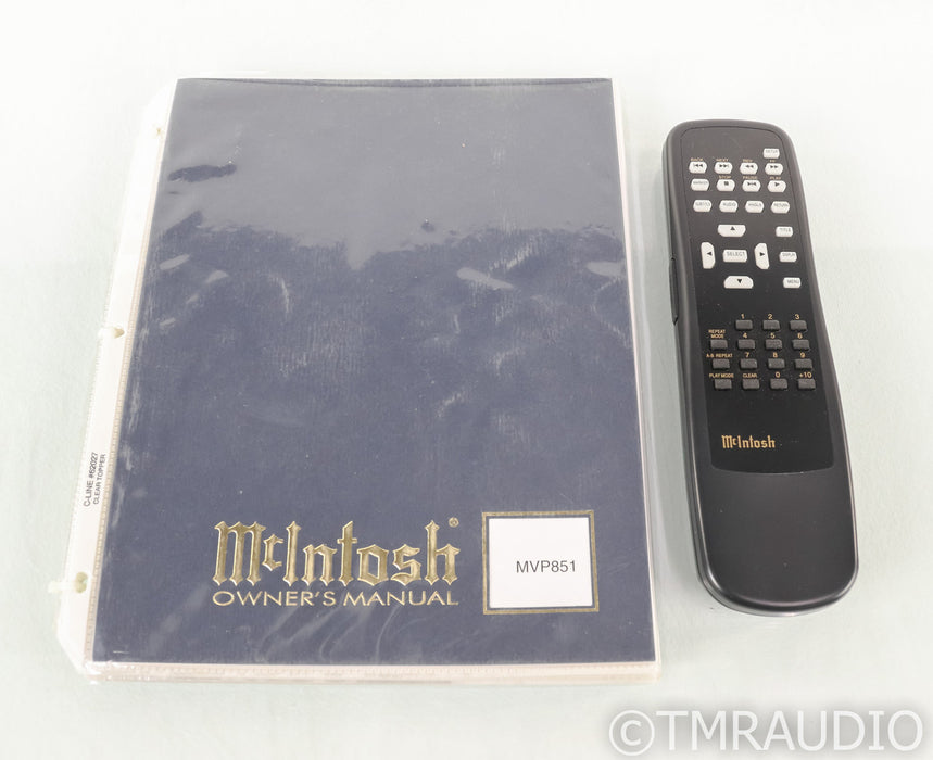 McIntosh MVP851 DVD / CD Player; MVP-851; Remote