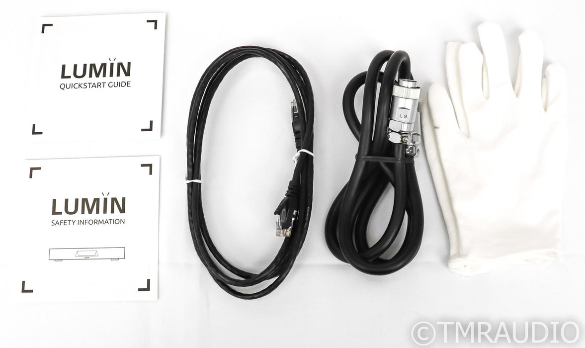 Lumin X1 Network Streamer; X-1; Power Supply; Black