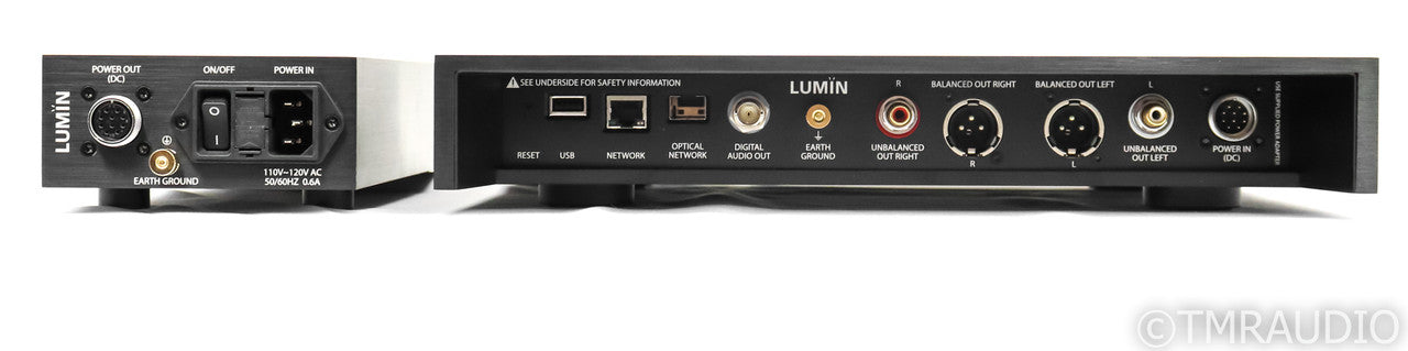 Lumin X1 Network Streamer; X-1; Power Supply; Black