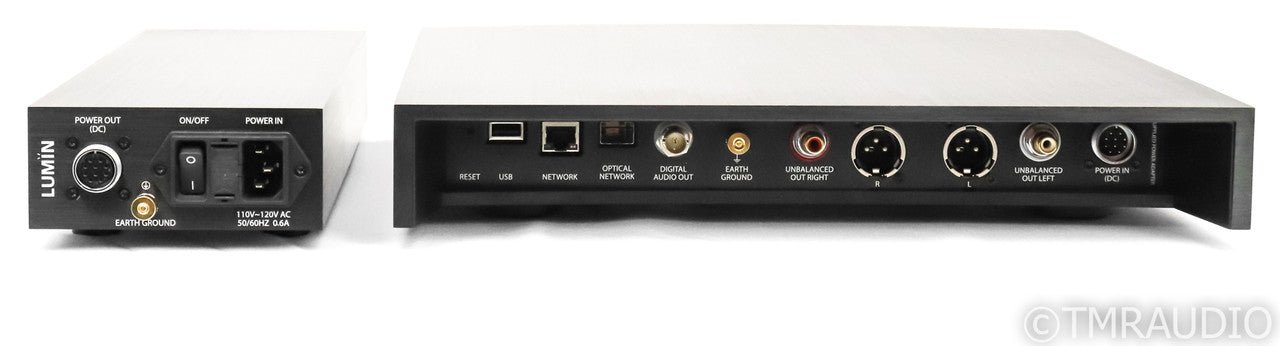 Lumin X1 Network Streamer; X-1; Power Supply; Black