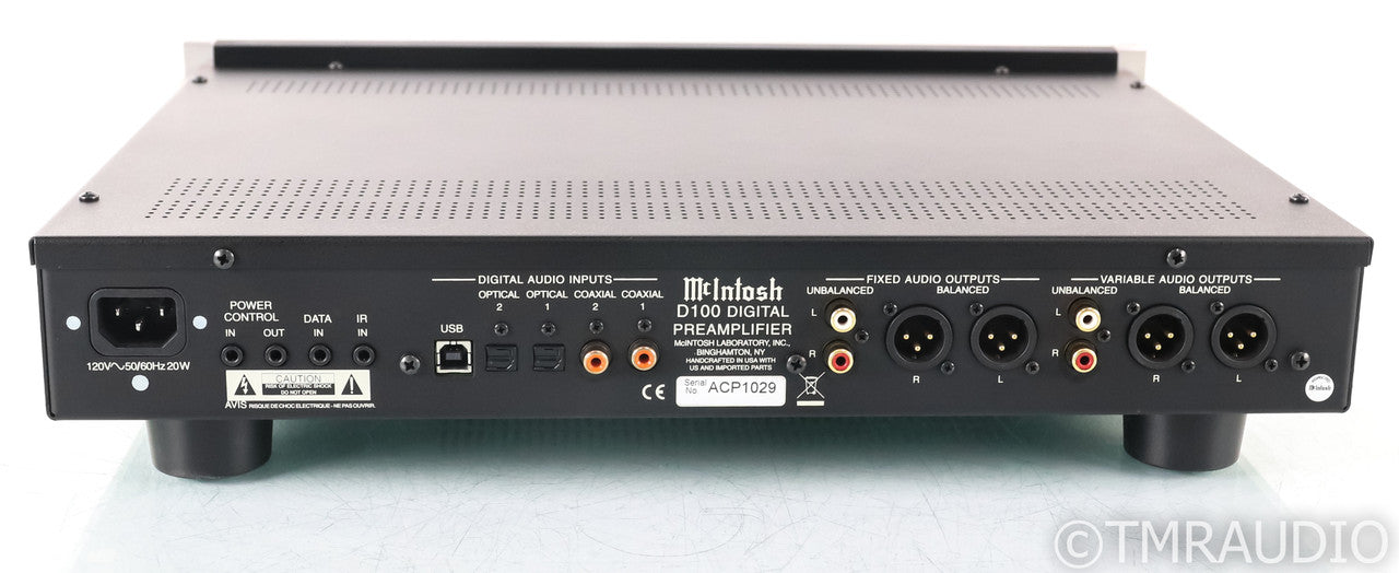 McIntosh D100 DAC; D-100; D/A Converter