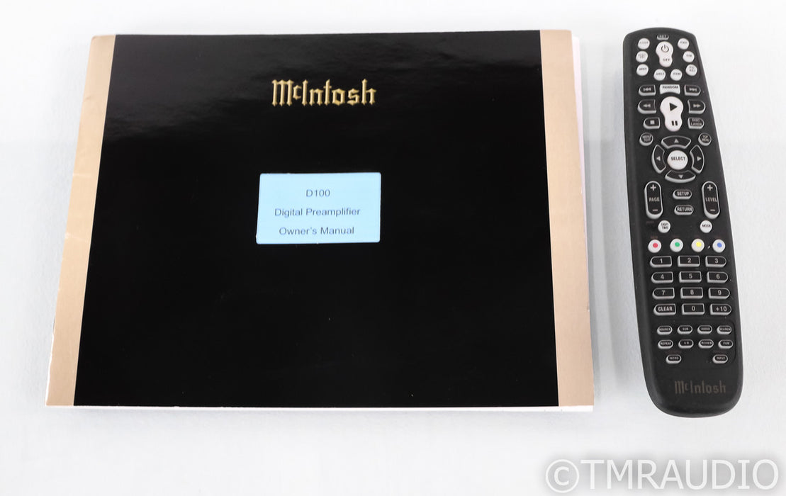 McIntosh D100 DAC; D-100; D/A Converter