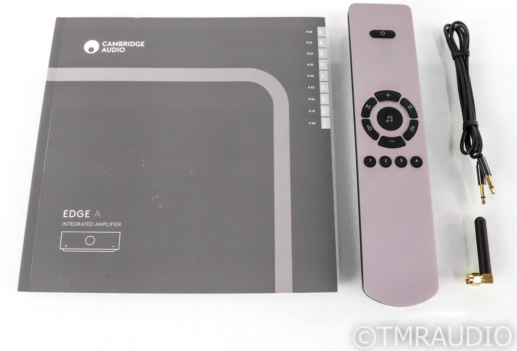 Cambridge Audio Edge A Stereo Integrated Amplifier; Remote; Bluetooth