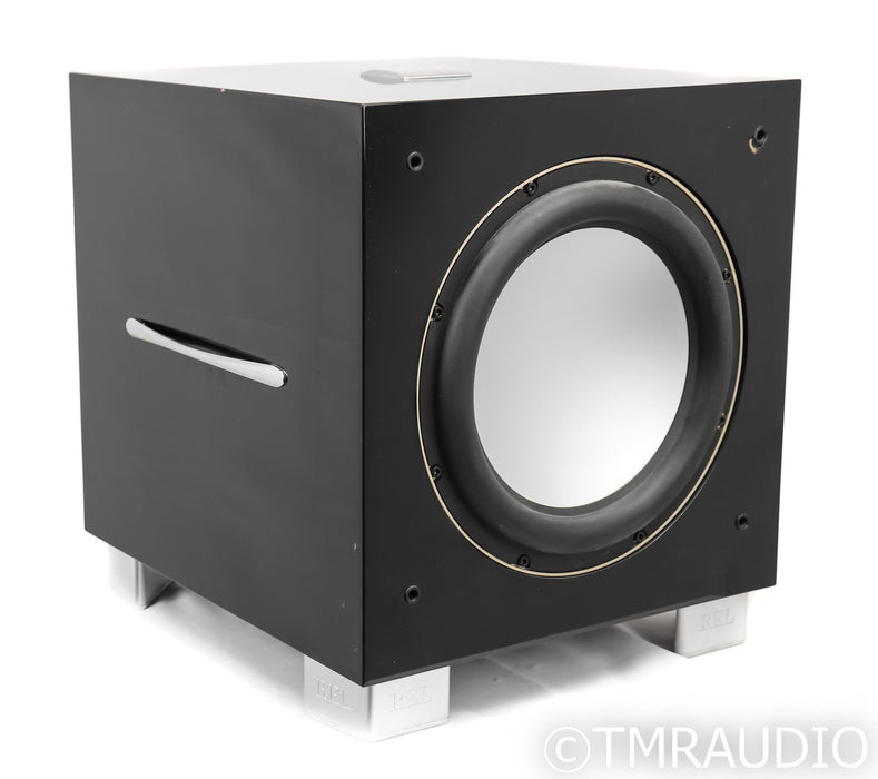 REL Acoustics S/5 SHO 12" Powered Subwoofer; Piano Black; S5SHO; Piano Black; S5SHO