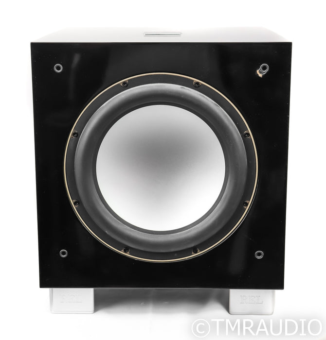 REL Acoustics S/5 SHO 12" Powered Subwoofer; Piano Black; S5SHO; Piano Black; S5SHO