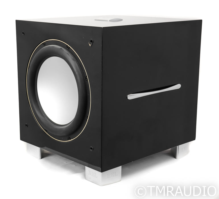 REL Acoustics S/5 SHO 12" Powered Subwoofer; Piano Black; S5SHO; Piano Black; S5SHO