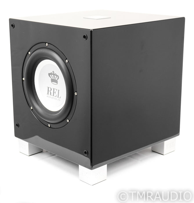 REL T/7i 7" Powered Subwoofer; T-7i; Black