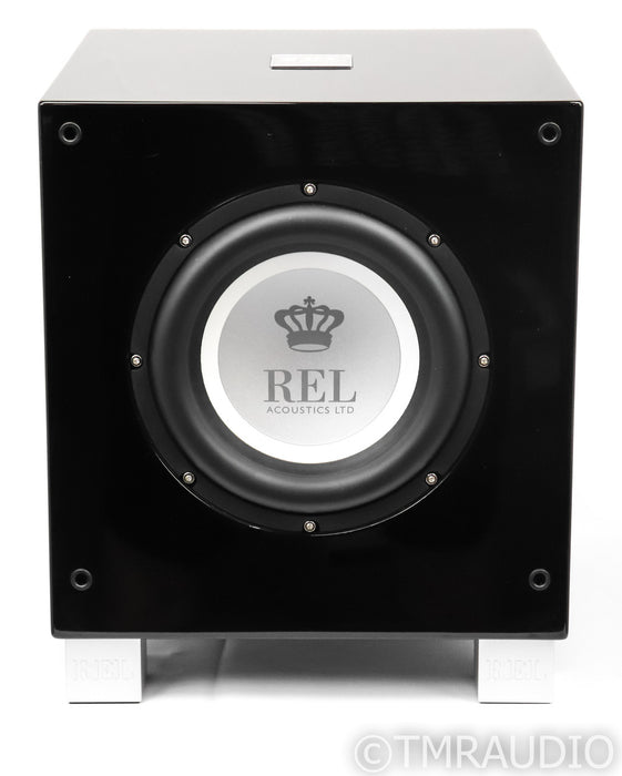 REL T/7i 7" Powered Subwoofer; T-7i; Black