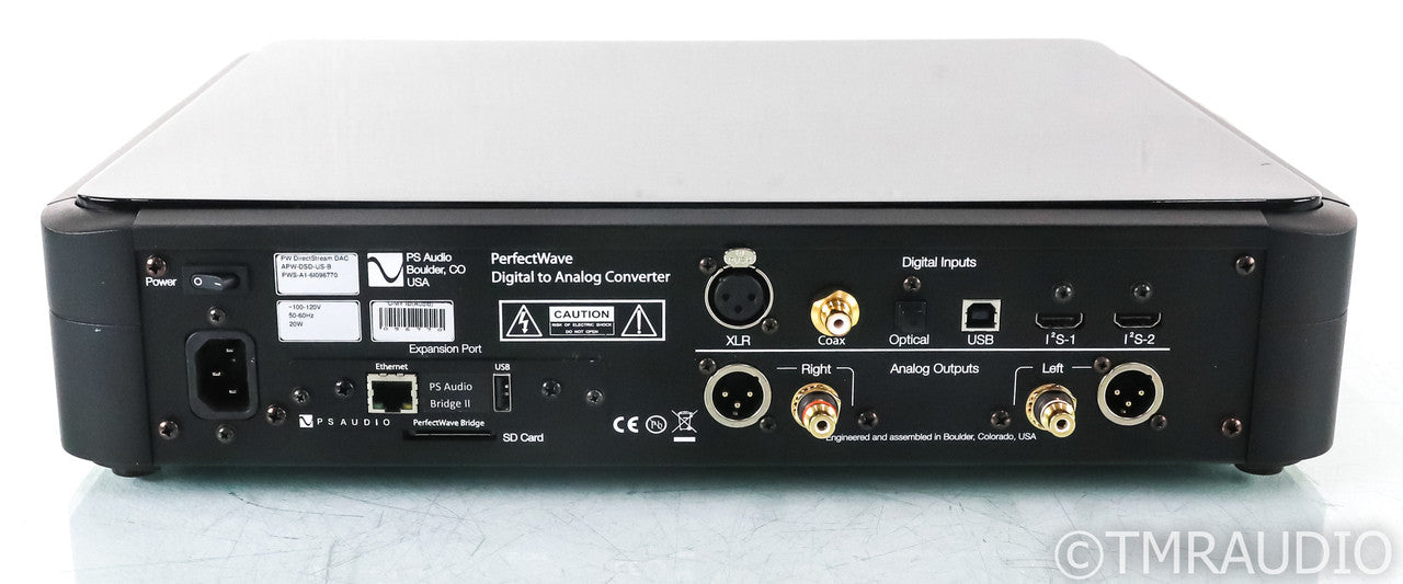 PS Audio PerfectWave DirectStream DAC; DSD; Black; Bridge II (Used)