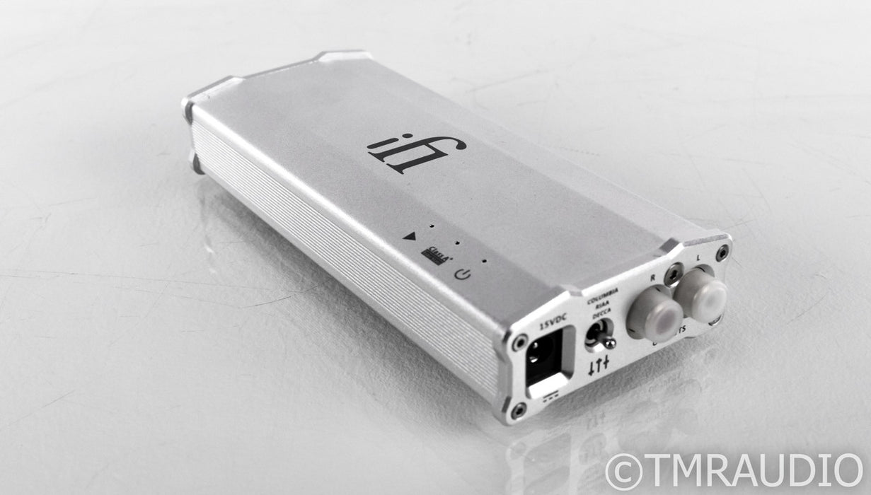 iFi Micro iPhono 2 MM / MC Phono Preamplifier; Class A TubeStage
