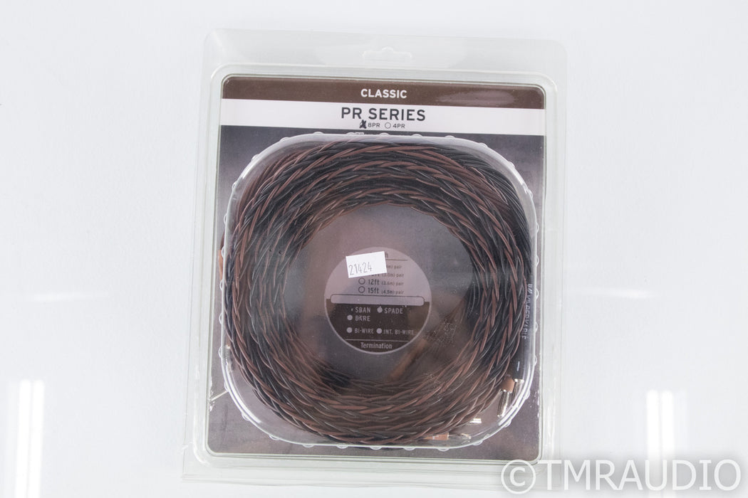 Kimber Kable Classic 8PR Speaker Cables; 8ft Pair; SBAN Plugs