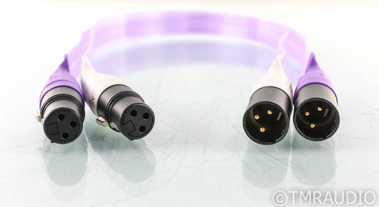 Nordost SPM Reference XLR Cables; 0.5m Pair Balanced Interconnects