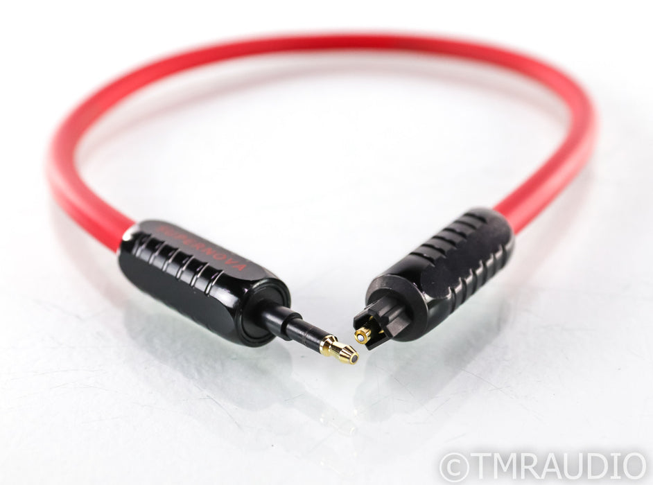 Wireworld Supernova 7 Toslink Optical To Mini Optical Cable; Single .5m Interconnect