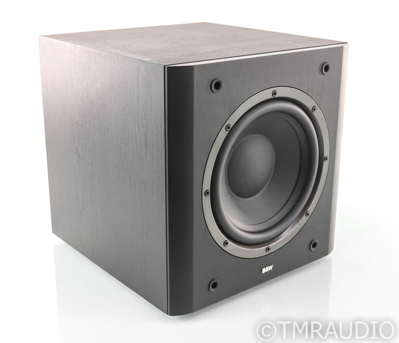 B&W ASW600 10" Powered Subwoofer; Black Ash; ASW-600
