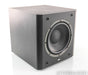 B&W ASW600 10" Powered Subwoofer; Black Ash; ASW-600