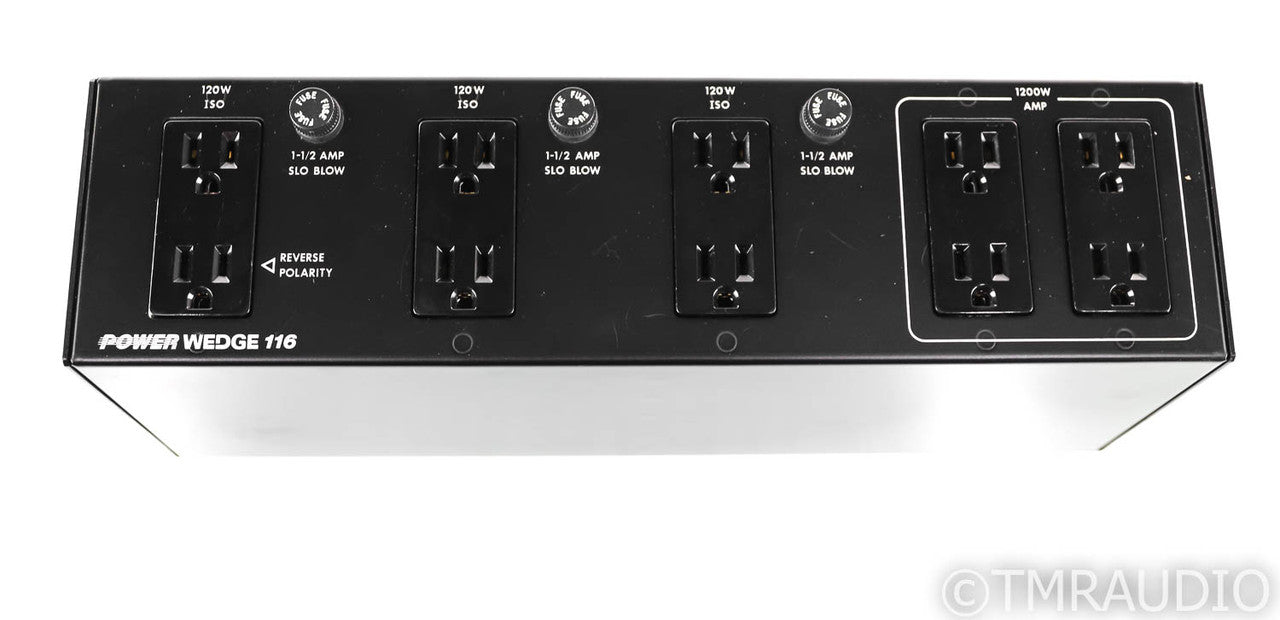 Audio Power Industries Power Wedge 116 AC Power Line Conditioner; 15A; API