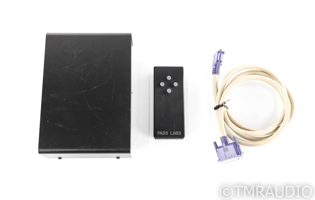 Pass Labs X1 Stereo Preamplifier; X-1; Silver; Remote (Small Power Supply)