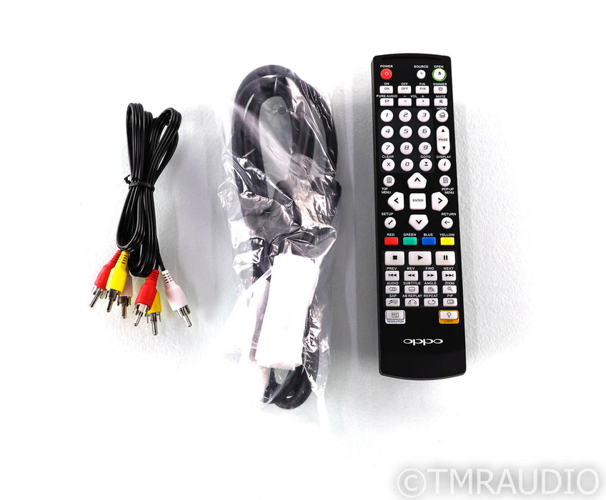 Oppo BDP-83SE Special Edition Universal Blu-Ray Player; BDP83SE; Remote