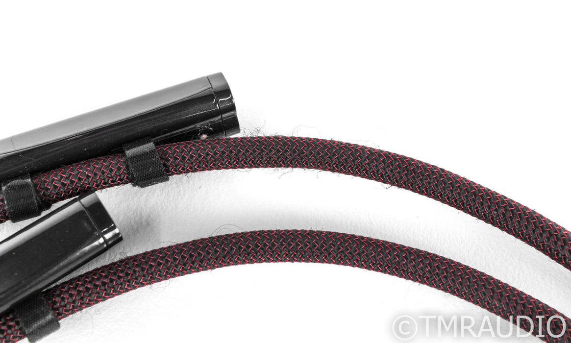 AudioQuest Fire XLR Cables; 1m Pair Balanced Interconnects