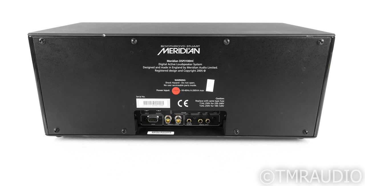 Meridian DSP3100HC Digital Powered Center Channel Speaker; DSP3100C