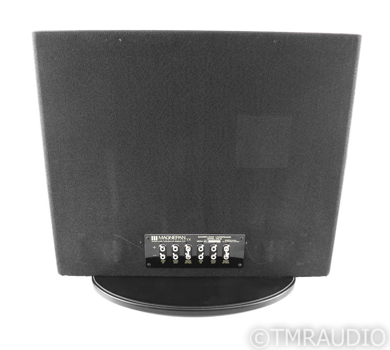 Magnepan DWM Planar Magnetic Bass Panel; Black / Dark Cherry