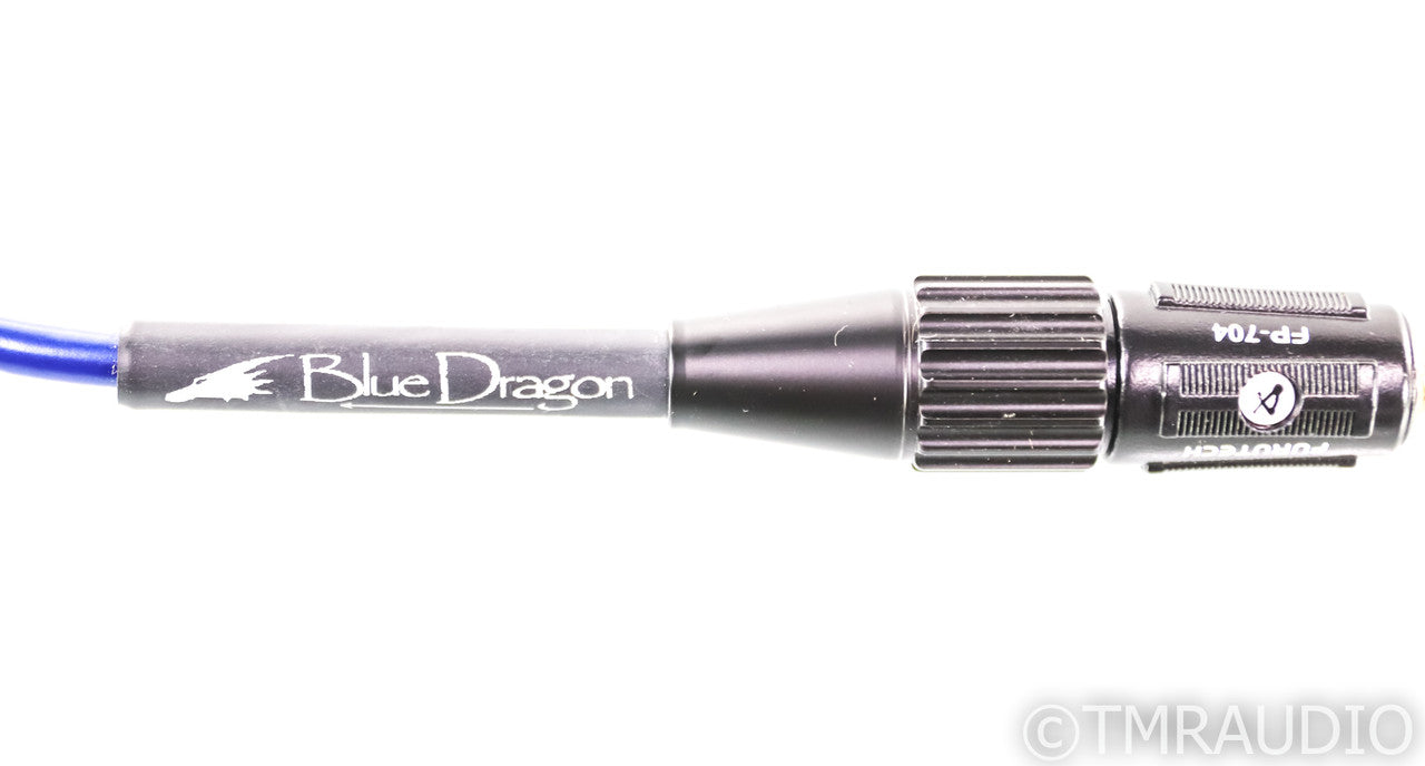 Moon Audio Blue Dragon V3 2-pin Sennheiser Headphone Cable; 10ft