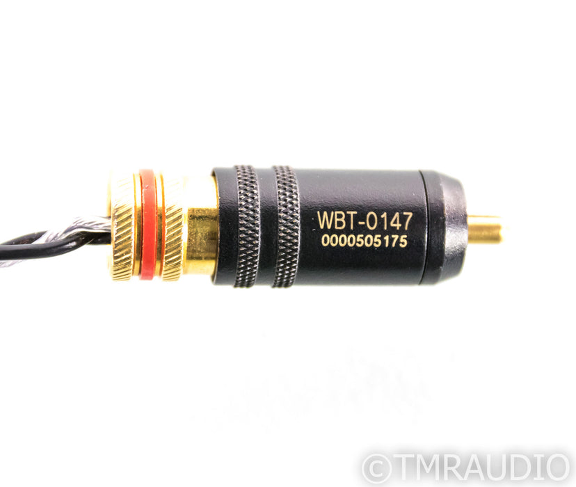 Kimber Kable Silver Streak SE RCA Cables; 1m Pair Interconnects (1/3)