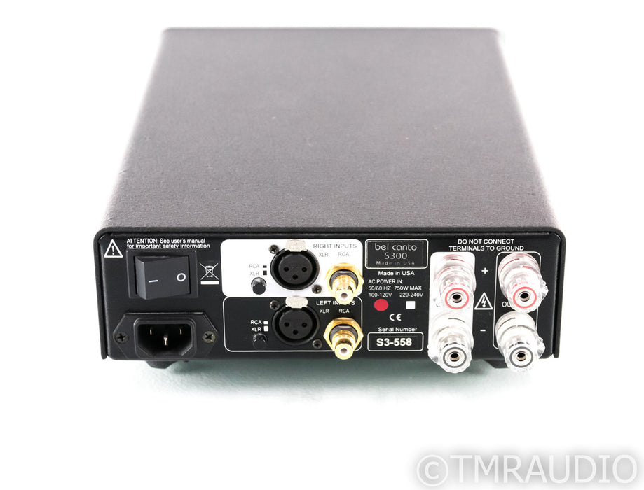 Bel Canto e.One S300 Dual Mono Power Amplifier; S-300