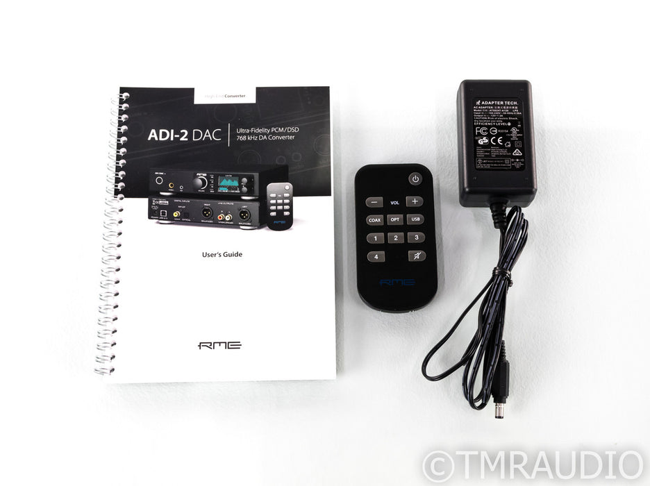 RME ADI-2 DAC FS; D/A Converter; ADI2; Remote