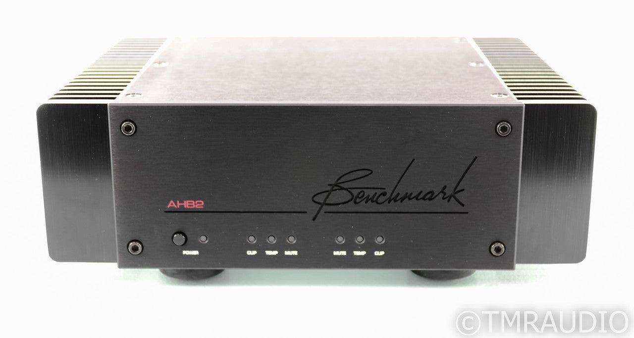 Benchmark AHB2 Stereo Power Amplifier; Black; AHB-2; Speakon