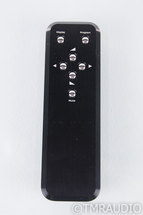 Bel Canto Black EX Stereo Preamplifier / DAC; MM / MC Phono; Remote