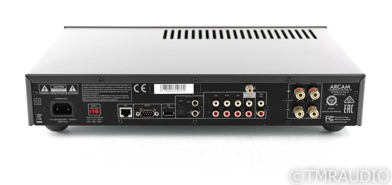 Arcam SA10 Stereo Integrated Amplifier; SA-10; MM Phono; Remote