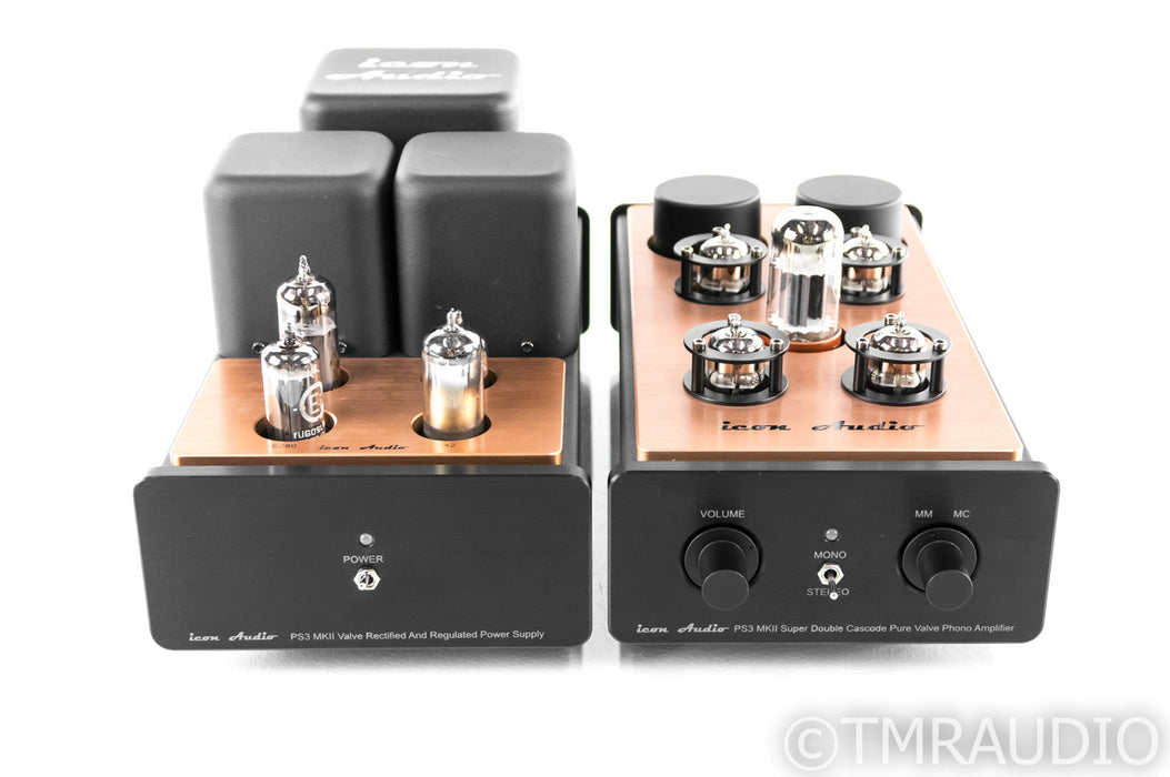 Icon Audio PS3 Mk II MM / MC Tube Phono Preamplifier; PS-3; Mk2