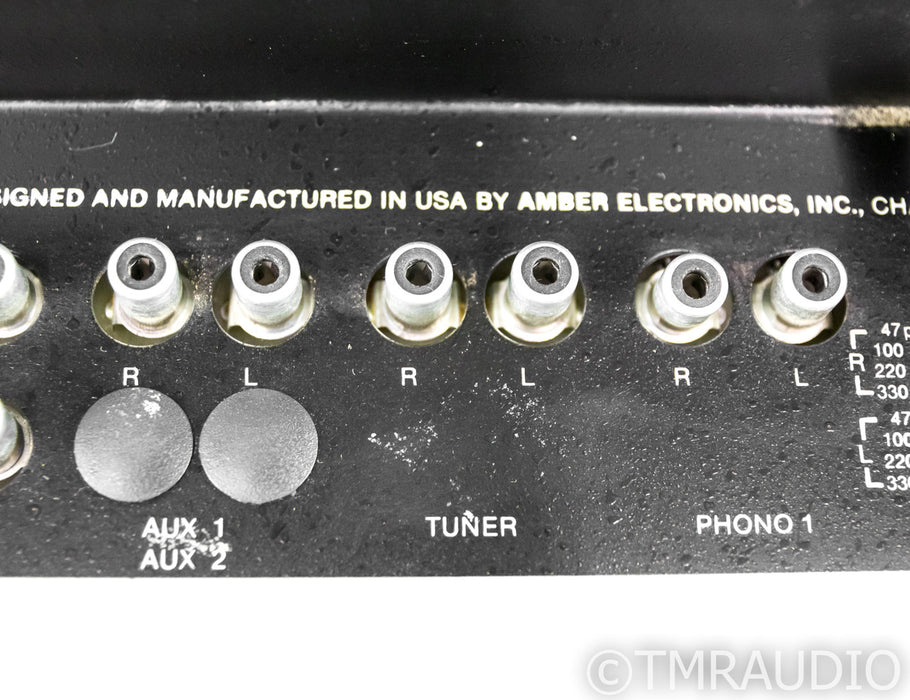 Amber Electronics Model 17 Vintage Stereo Preamplifier; FF-17; MM / MC Phono (Noisy Volume Control)
