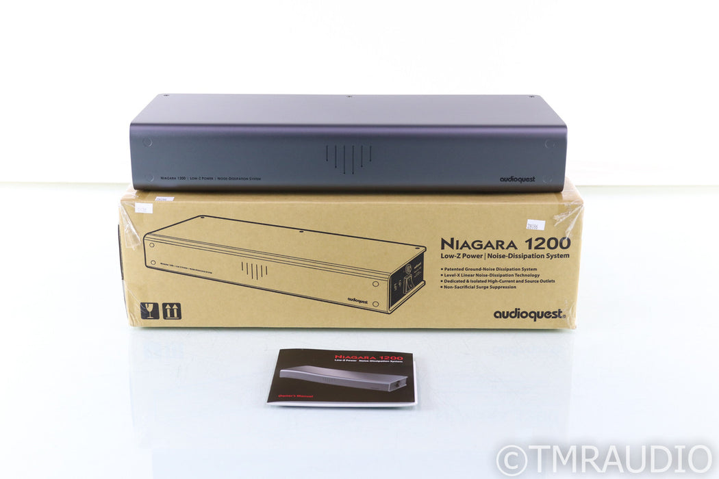 Audioquest Niagara 1200 AC Power Line Conditioner; 15A (Open Box)