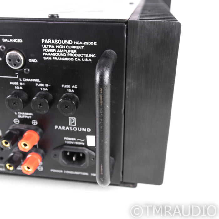 Parasound HCA-2200 MkII Stereo Power Amplifier; HCA2200 Mk2