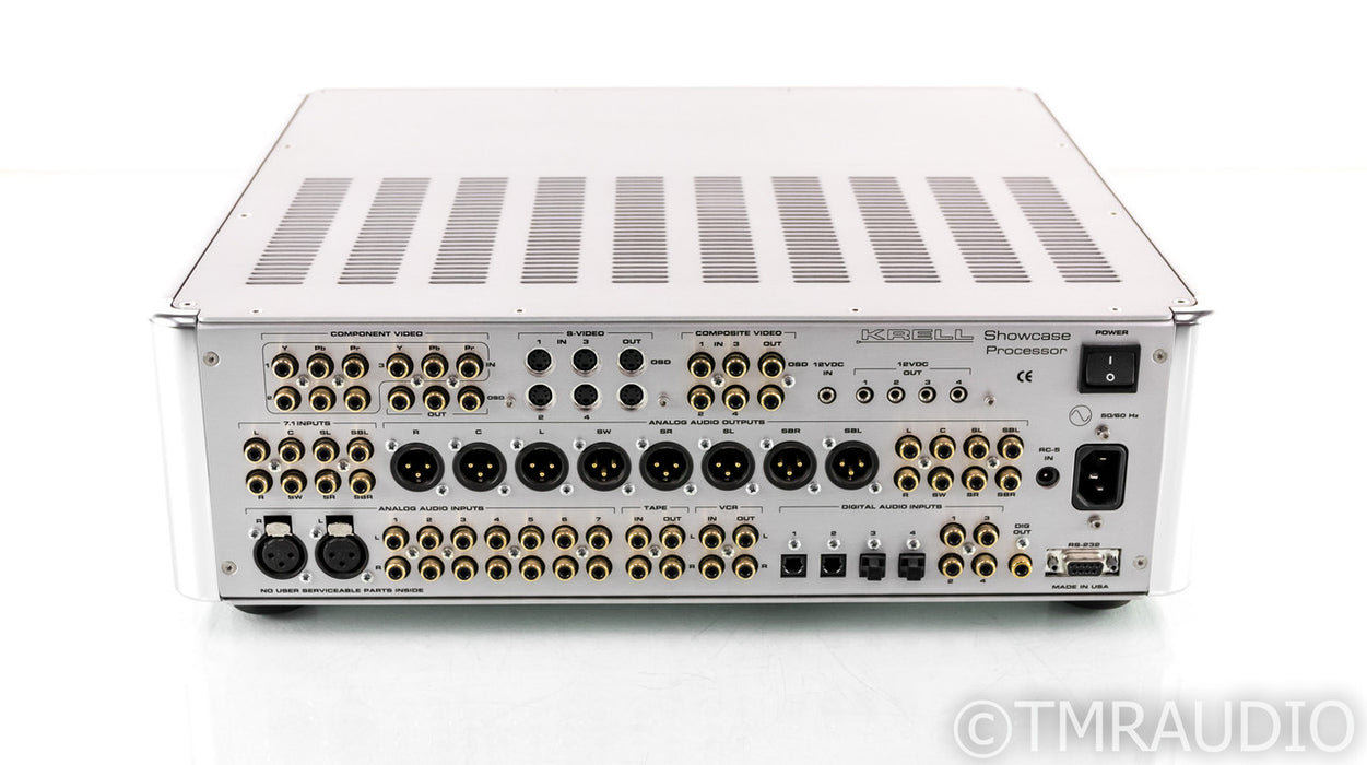 Krell Showcase 7.1 Channel Home Theater Processor; Silver
