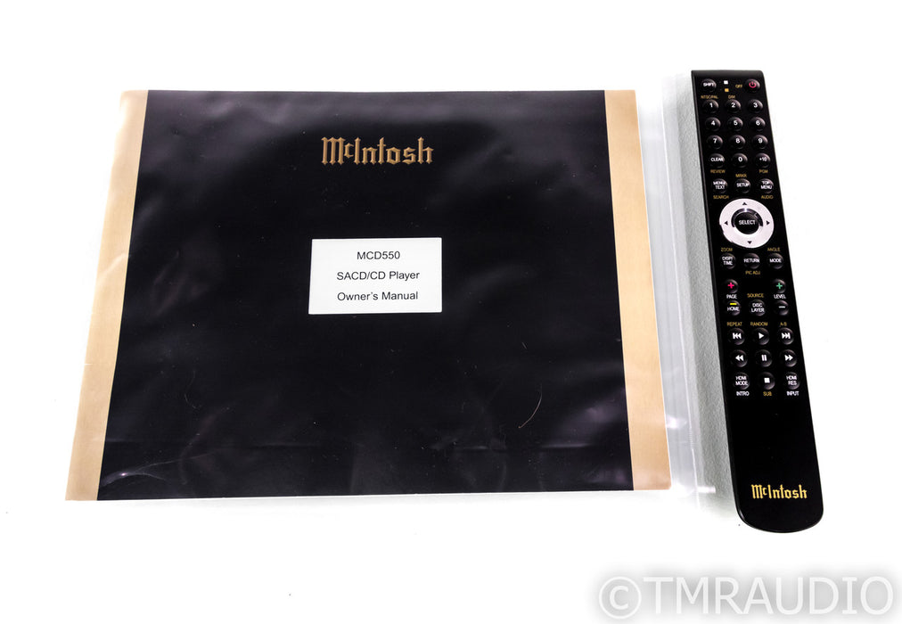 McIntosh MCD550 SACD / CD Player; MCD-550