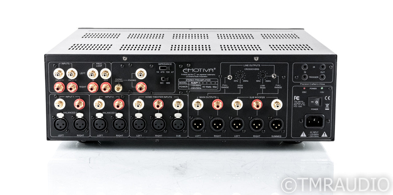Emotiva XSP-1 Gen-2 MM / MC Phono Preamplifier; XSP 1