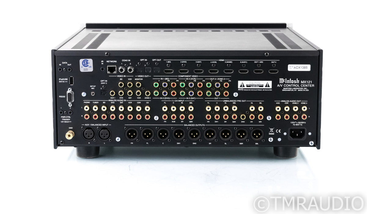 McIntosh MX121 7.1 Channel Home Theater Processor; MX-121; MM Phono (1/1)