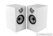 B&W 607 Bookshelf Speakers; White Pair