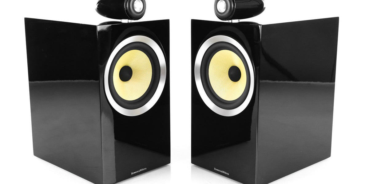 B&W CM6 S2 Bookshelf Speakers; Gloss Black Pair; CM6S2 — The Music