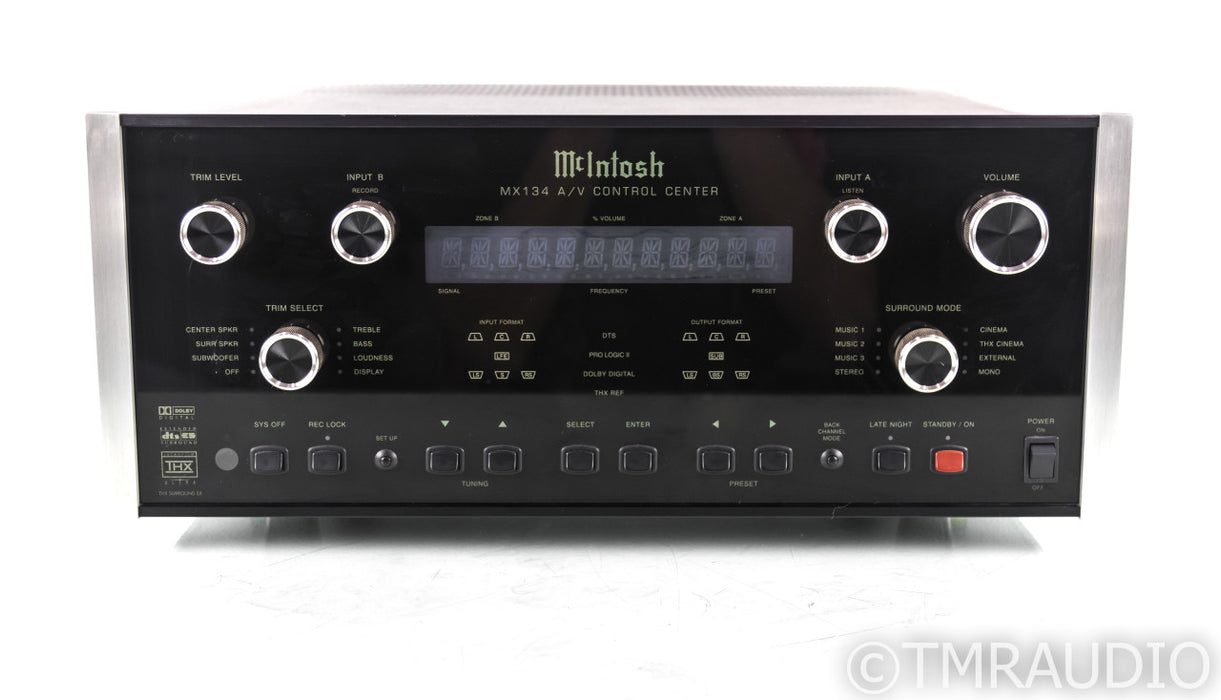 McIntosh MX134 7.2 Channel Home Theater Receiver; Processor; MX-134; Remote