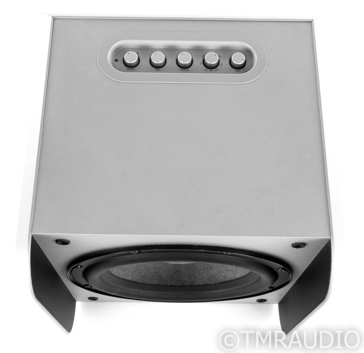B&W AS2 10" Powered Subwoofer; Silver; AS-2
