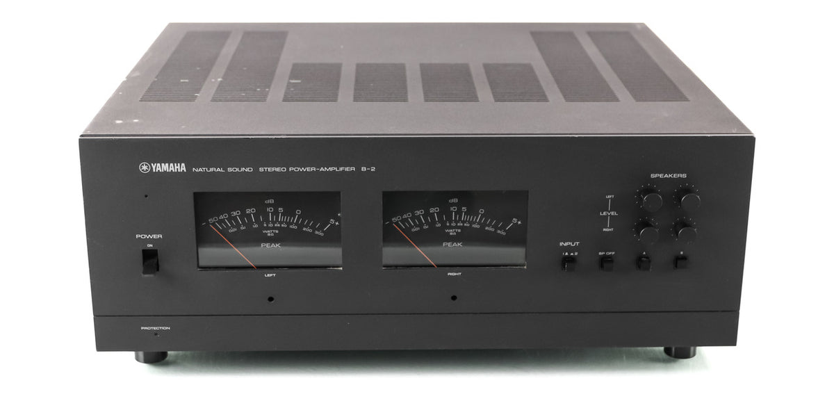 Yamaha B-2 Vintage Stereo Power Amplifier; B2; Serviced — The