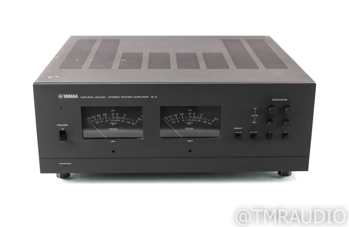Yamaha B-2 Vintage Stereo Power Amplifier; B2; Serviced — The