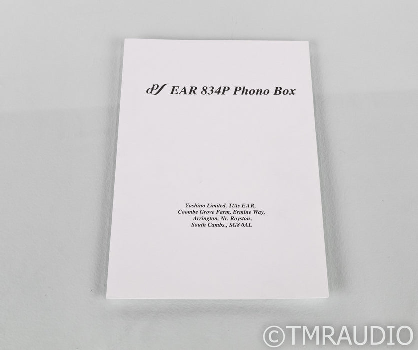 EAR 834P Phono Preamplifier; 834-P