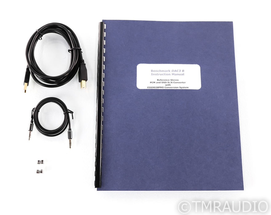 Benchmark DAC3 B DAC; D/A Converter; Black